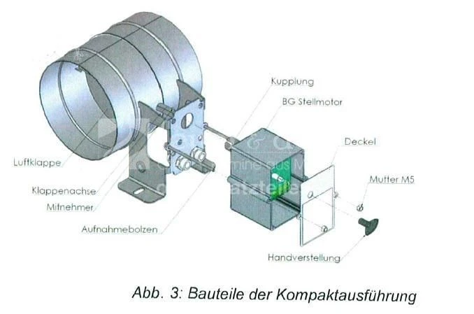 Brunner Getriebemotor Zuluft Klappe EOSr-4 | EOSr-5 | EAS | EOS-6 | EOS-7 | EOS-8 2 Brunner Getriebemotor Zuluft Klappe EOSr-4 | EOSr-5 | EAS | EOS-6 | EOS-7 | EOS-8 – Bild 2