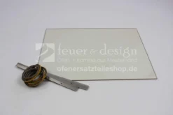 Contura | Handöl 35T Kaminscheibe | Türglassatz Inkl. Dichtung Und Haltermaterial