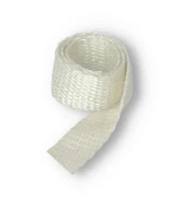 Flachdichtung I Gewebeband I Glasfaserband 50 X 2 Mm | Weiß | Meterware