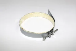 Ofen-Rohrschelle | 250 Bis 300 Mm Verstellbar | Rauchrohrschelle Mit Dichtungsband