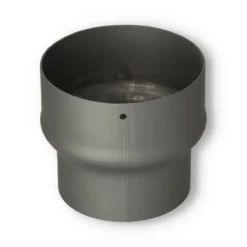 Ofenrohr Erweiterung DN 120 Auf 150 Mm Grau
