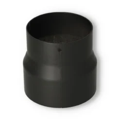 Ofenrohr Reduzierung DN 130 Auf 120 Mm Schwarz