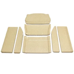 Contura 890TG Style Feuerraumauskleidung | Vermiculitesatz Ohne Seitenscheiben