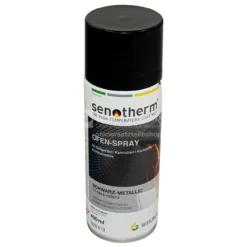 Ofenlack Schwarz-metallic | Senotherm | 400 Ml