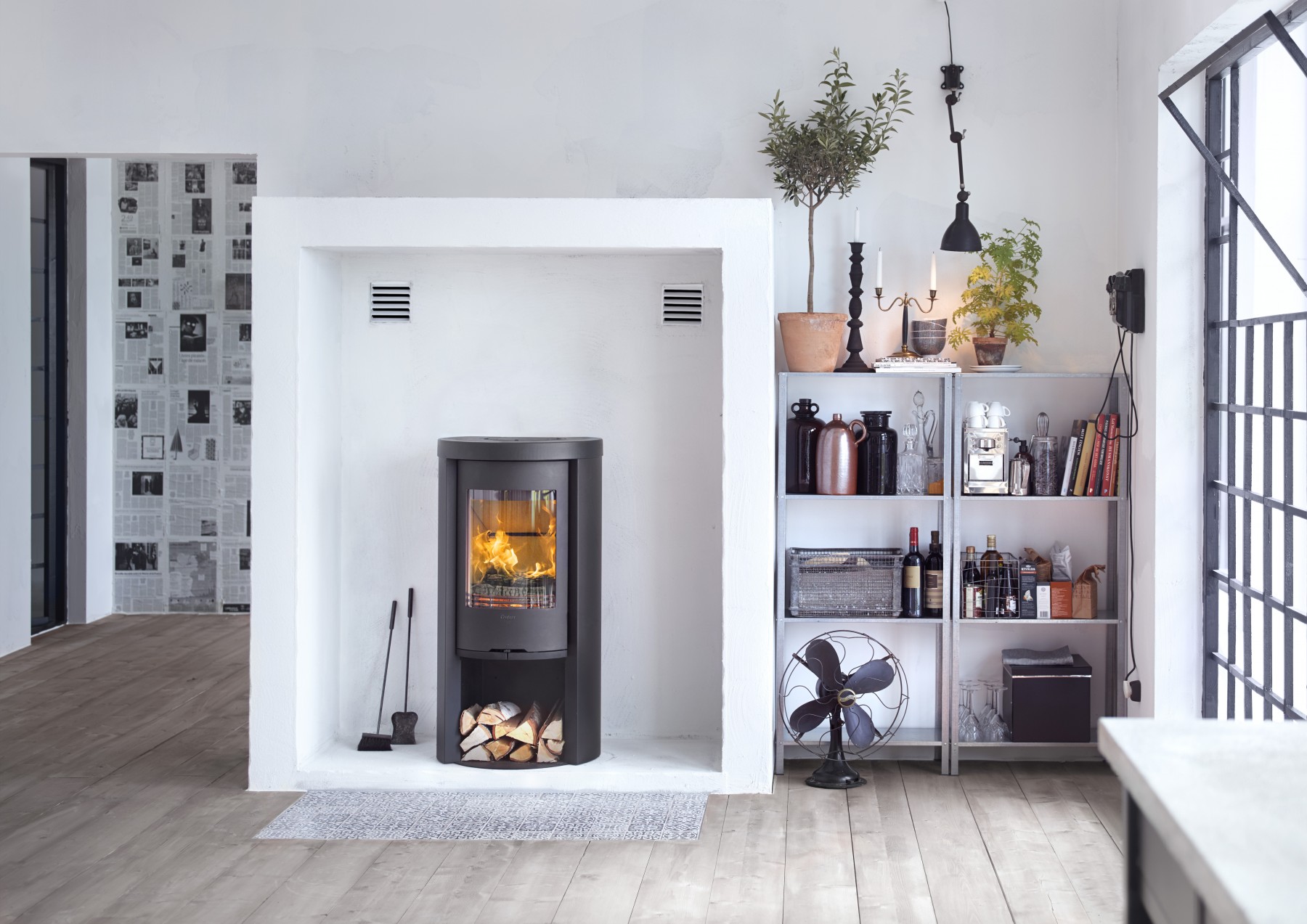 Brunner Geschaft -Brunner Geschaft Contura 520 castiron black